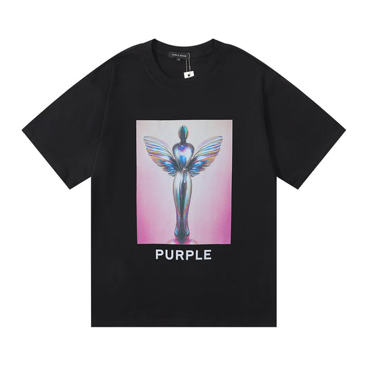 Street style Purple Brand T-shirt