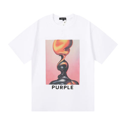 Street style Purple Brand T-shirt