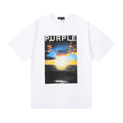 Street style Purple Brand T-shirt