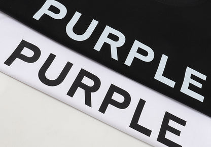 Street style Purple Brand T-shirt