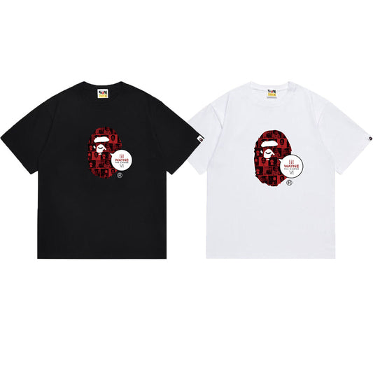 BAPE Ape Head Graphic Streetwear T-Shirt