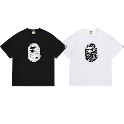 BAPE Ape Head Graphic Streetwear T-Shirt