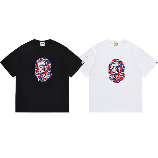 BAPE Ape Head Graphic Streetwear T-Shirt
