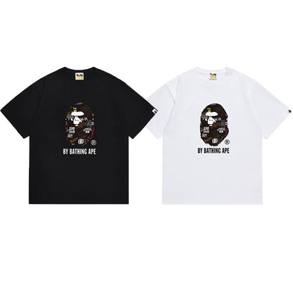 BAPE Ape Head Graphic Streetwear T-Shirt
