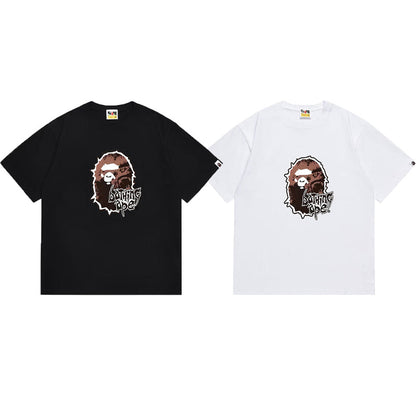 BAPE Ape Head Graphic Streetwear T-Shirt