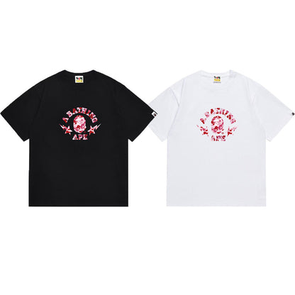 BAPE Ape Head Graphic Streetwear T-Shirt