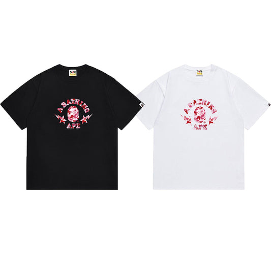 BAPE Ape Head Graphic Streetwear T-Shirt