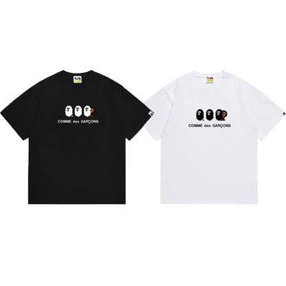 BAPE Ape Head Graphic Streetwear T-Shirt