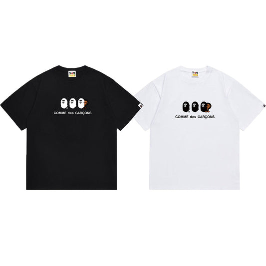 BAPE Ape Head Graphic Streetwear T-Shirt