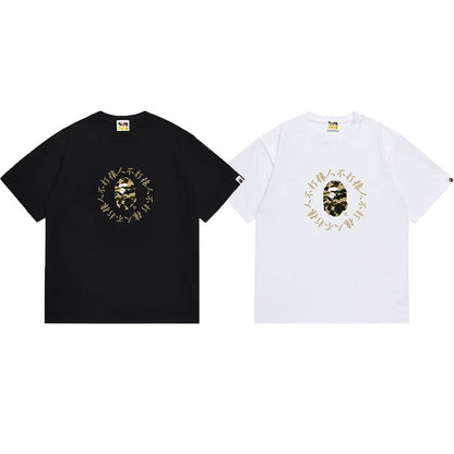 BAPE Ape Head Graphic Streetwear T-Shirt