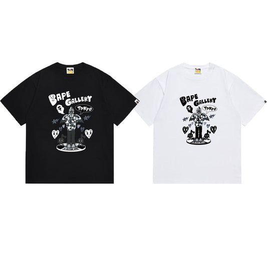 BAPE Ape Head Graphic Streetwear T-Shirt