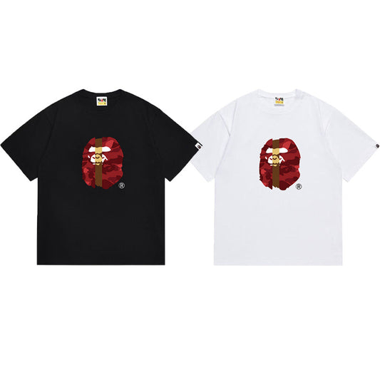 BAPE Ape Head Graphic Streetwear T-Shirt