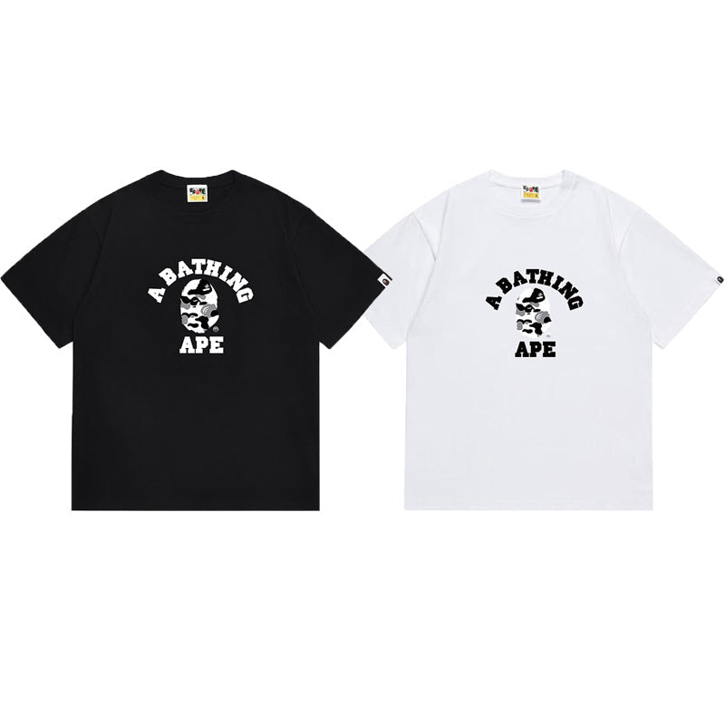 BAPE Ape Head Graphic Streetwear T-Shirt