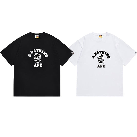 BAPE Ape Head Graphic Streetwear T-Shirt
