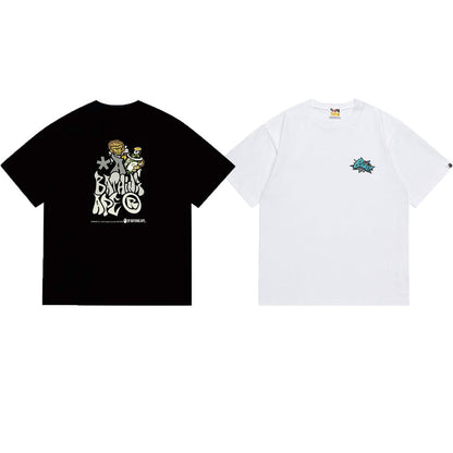BAPE Ape Head Graphic Streetwear T-Shirt