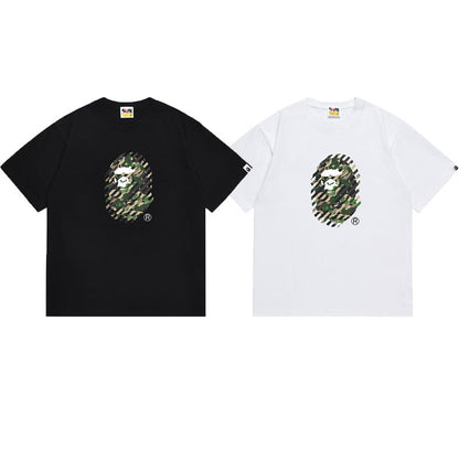 BAPE Ape Head Graphic Streetwear T-Shirt