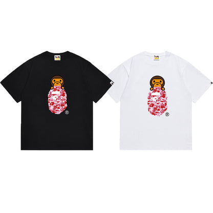 BAPE Ape Head Graphic Streetwear T-Shirt