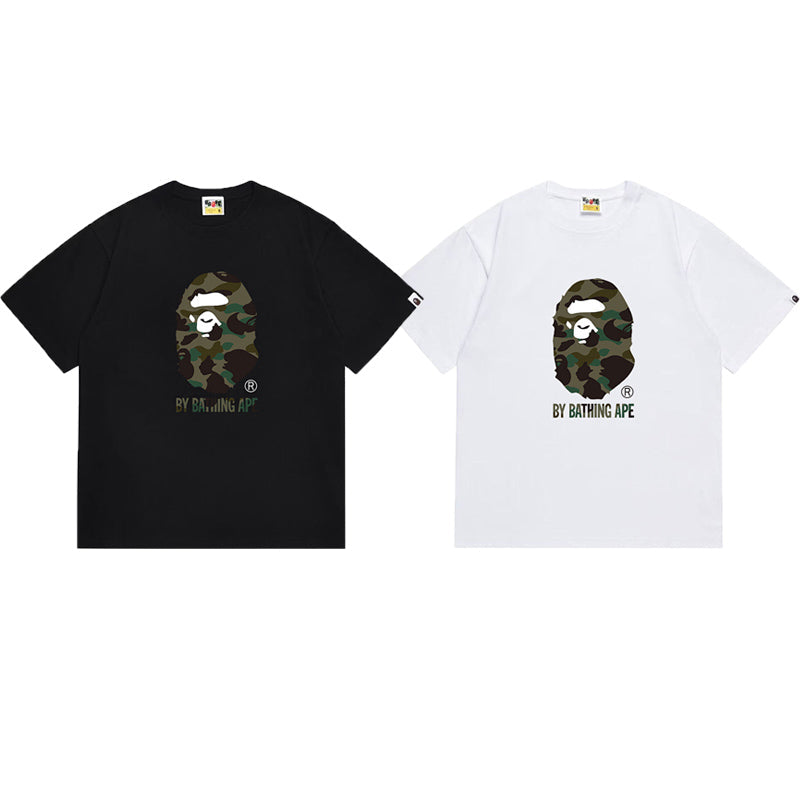 BAPE Ape Head Graphic Streetwear T-Shirt