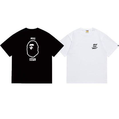 BAPE Ape Head Graphic Streetwear T-Shirt