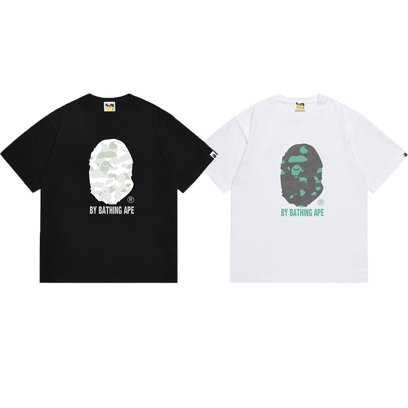 BAPE Ape Head Graphic Streetwear T-Shirt
