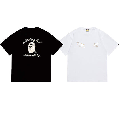 BAPE Ape Head Graphic Streetwear T-Shirt
