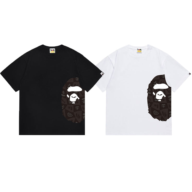 BAPE Ape Head Graphic Streetwear T-Shirt