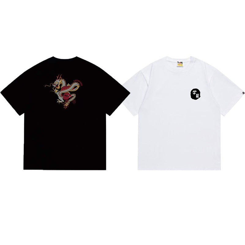 BAPE Ape Head Graphic Streetwear T-Shirt
