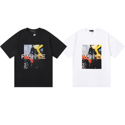 Street style Purple Brand T-shirt