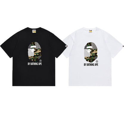 BAPE Ape Head Graphic Streetwear T-Shirt