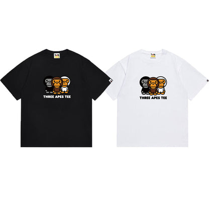 BAPE Ape Head Graphic Streetwear T-Shirt