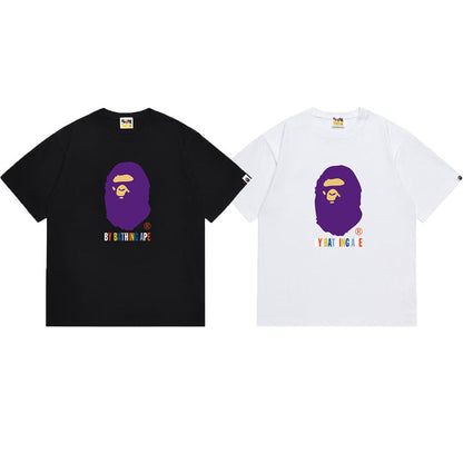 BAPE Ape Head Graphic Streetwear T-Shirt