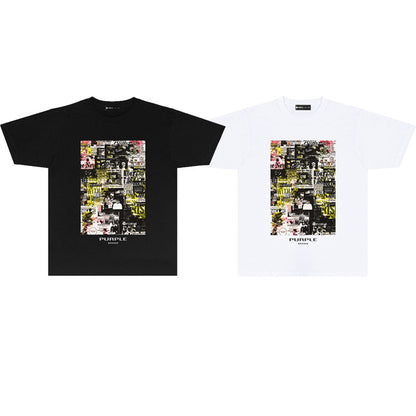 Street style Purple Brand T-shirt