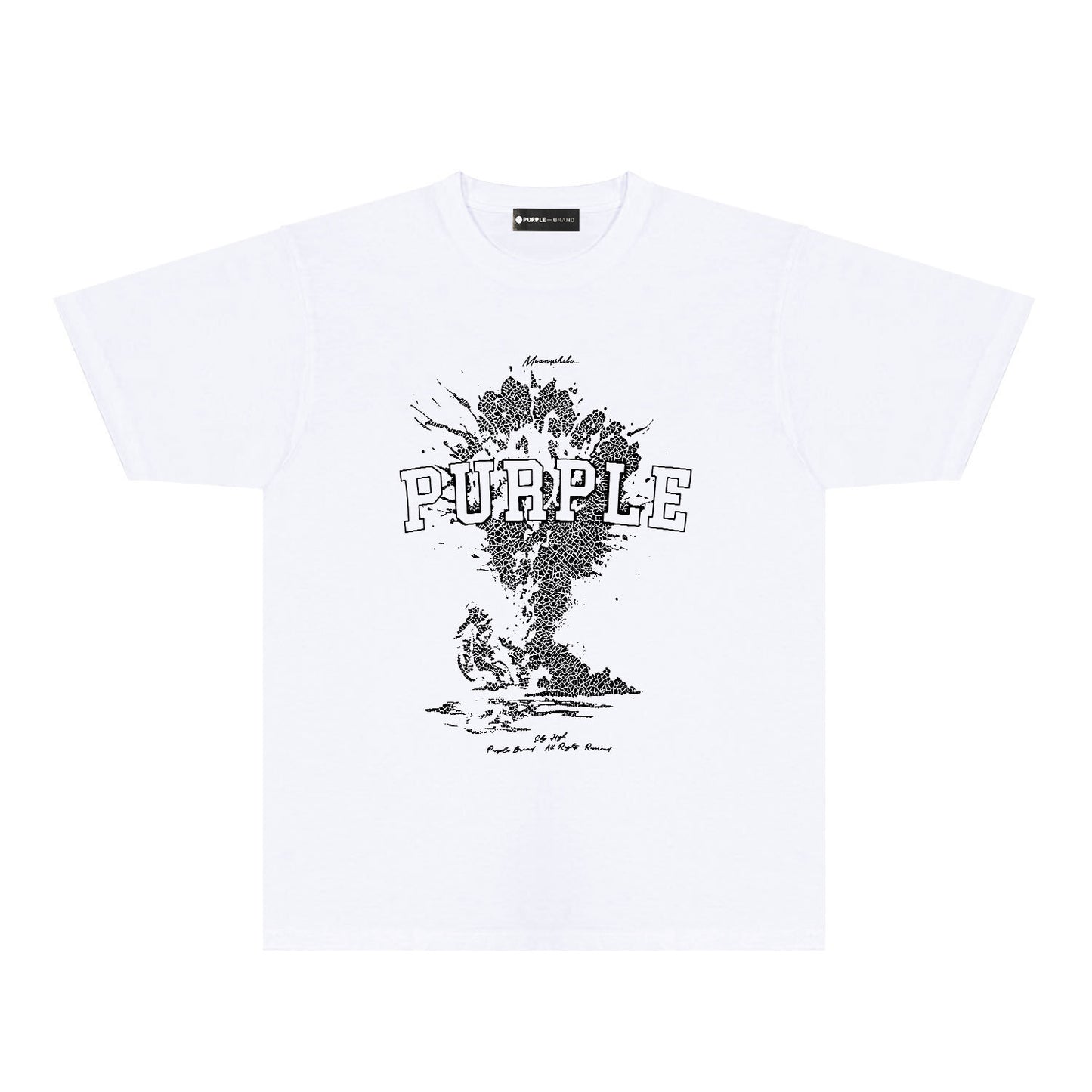 Street style Purple Brand T-shirt