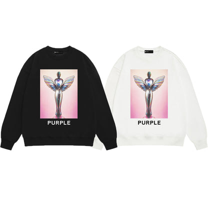 Street style Purple Brand sweatshirts