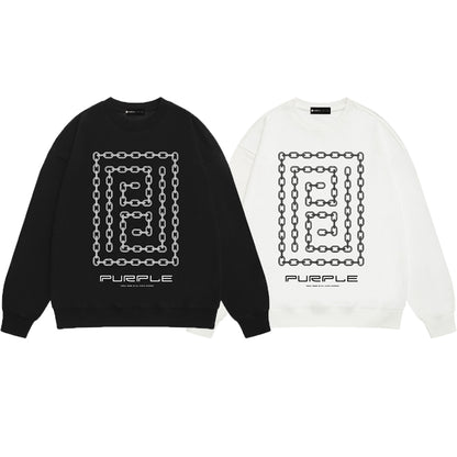 Street style Purple Brand sweatshirts