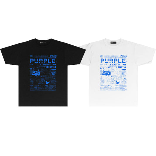 Street style Purple Brand T-shirt