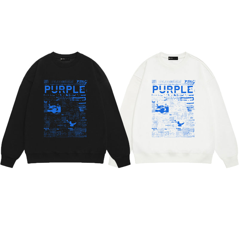 Street style Purple Brand sweatshirts