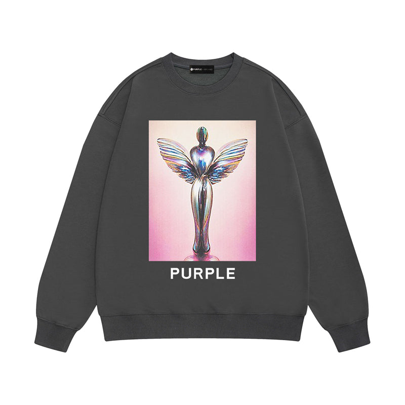 Street style Purple Brand sweatshirts