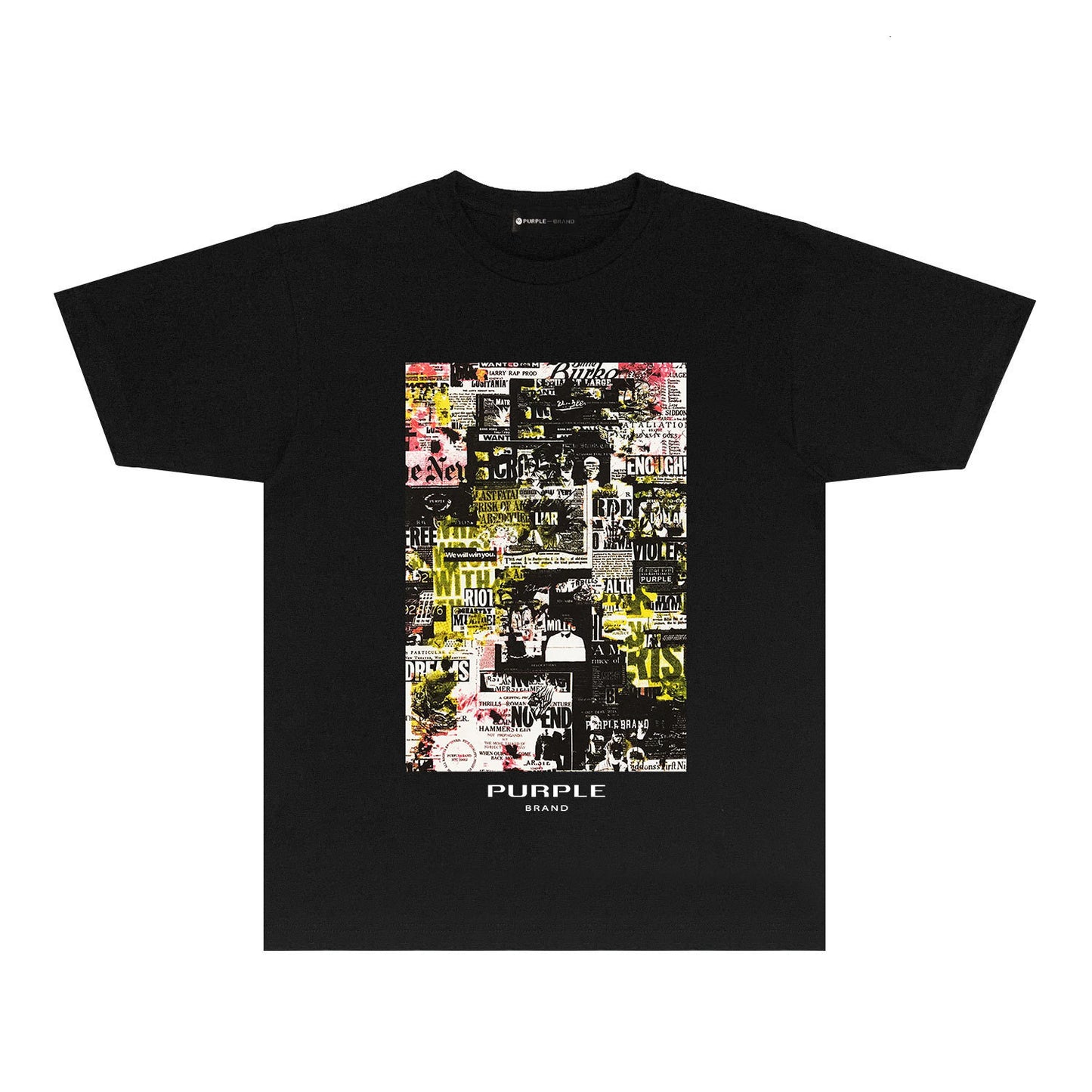 Street style Purple Brand T-shirt
