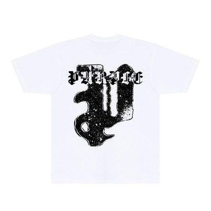 Street style Purple Brand T-shirt