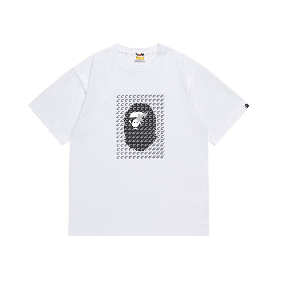 BAPE Ape Head Graphic Streetwear T-Shirt