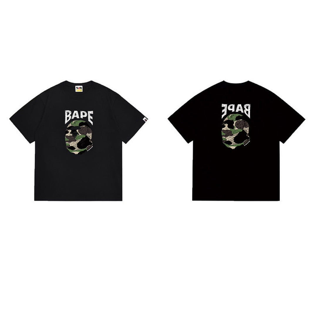 BAPE Ape Head Graphic Streetwear T-Shirt