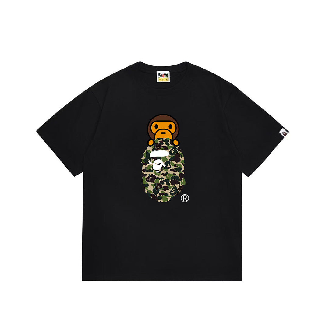 BAPE Ape Head Graphic Streetwear T-Shirt