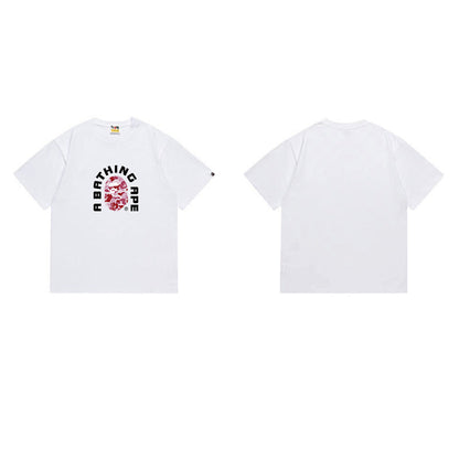 BAPE Ape Head Graphic Streetwear T-Shirt