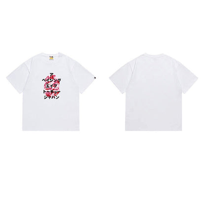 BAPE Ape Head Graphic Streetwear T-Shirt