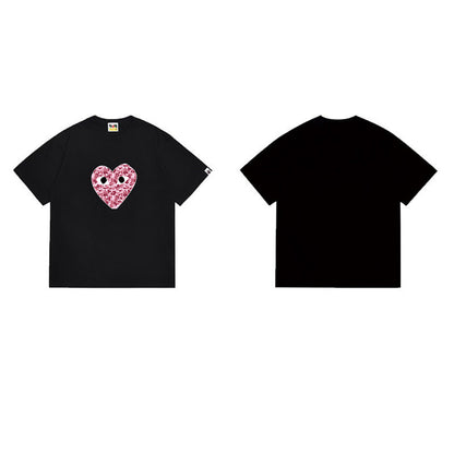BAPE Ape Head Graphic Streetwear T-Shirt