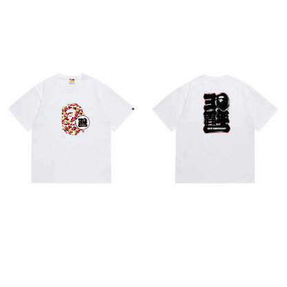 BAPE Ape Head Graphic Streetwear T-Shirt