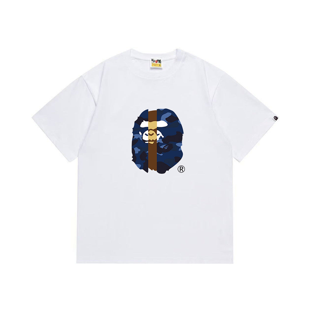 BAPE Ape Head Graphic Streetwear T-Shirt