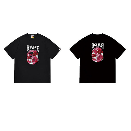 BAPE Ape Head Graphic Streetwear T-Shirt