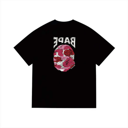BAPE Ape Head Graphic Streetwear T-Shirt